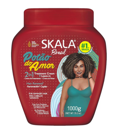 Skala Brasil Potão do Amor hair care product packaging on a white background